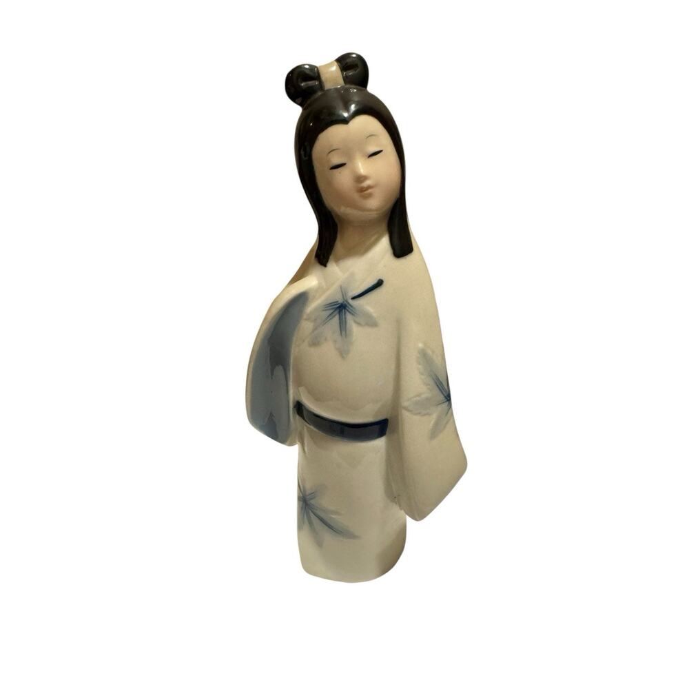 Vintage Namcoware 8” Japan Japanese Asian Girl Kimono Figurine Oriental